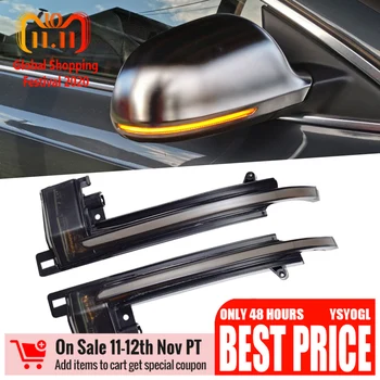 

LED Dynamic Turn Signal Light For Audi A4 A5 B8 B8.5 A3 8P Q3 A6 C6 S6 SQ3 A8 D3 8K Flasher Flowing Water Blinker Flashing Light