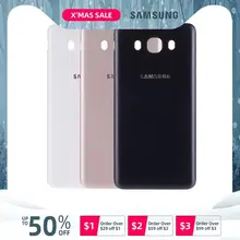 Батарея задняя крышка для Samsung Galaxy J7 j710 J710F J710FN сзади Корпус Батарея двери случае Запчасти для авто