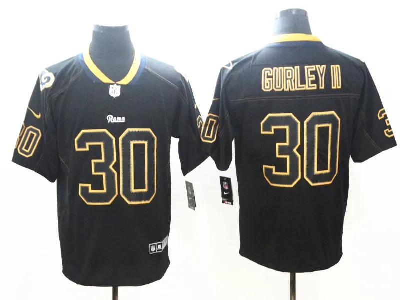 AS PICTURE Сшитая Мужская Джерси Los angelles Todd garley II Vapor Untouchable Limited - Цвет: AS PICTURE