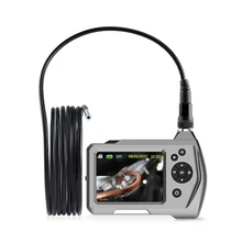 3,5 дюймов промышленный эндоскоп бороскоп микро Инспекционная камера эндоскоп HD бороскоп С светодиодный светильник полужесткая гибкая труба