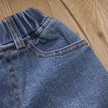 Детская одежда; Новинка года; сезон лето; модные ковбойские шорты с дырками и светильник для девочек