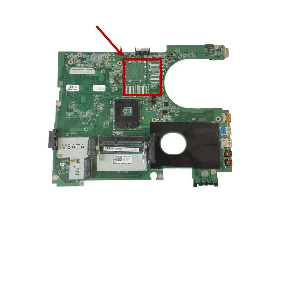 

Excellent For DELL 17R 5720 Laptop Motherboard DDR3 CN-0F9C71 0F9C71 F9C71 DA0R09MB6H1 REV:H 100% working