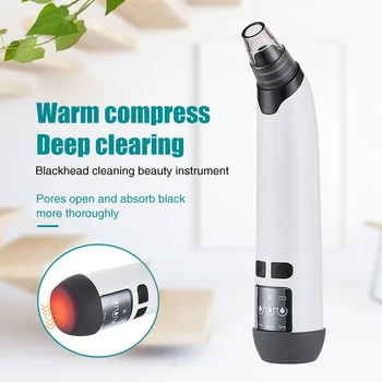 

Electric Blackhead Remover Pimple Travel Portable Skin Care Pore Vacuum Extractor Suction Facial Tool ABS Gift USB Rechargeable