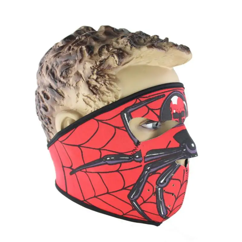 Многофункциональный Головной шарф, Ветрозащитная маска для горного велосипеда, велосипедная маска с защитой от ультрафиолета, походная Лыжная рыболовная маска, шарф, бандана, головной убор 9 - Цвет: Черный