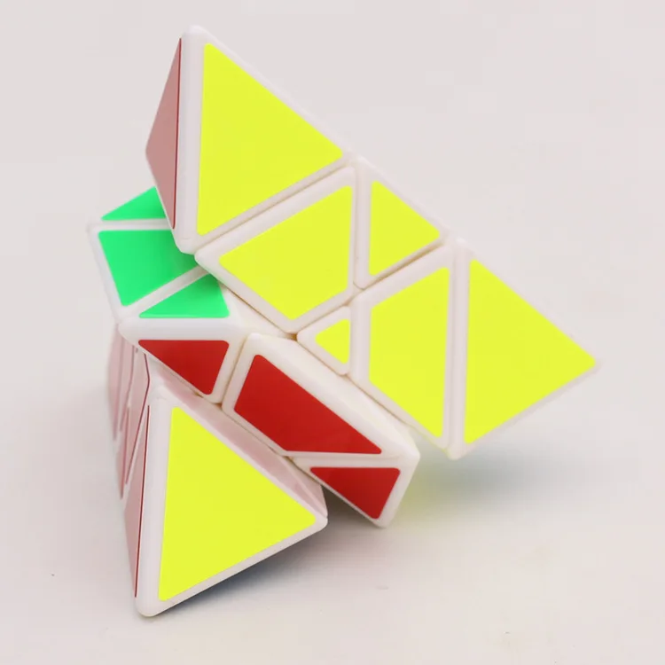 Оригинальный высококачественный YongJun Tower Pyraminxeds 3x3x3 волшебный куб YJ Пирамида 3x3 скоростная головоломка Рождественский подарок идеи детские