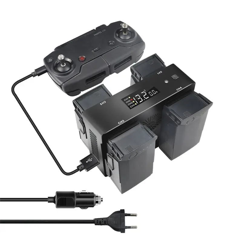 

1Set Smart Charger Charging Hub Power Adapter for DJI Mavic Air Drone Batteries