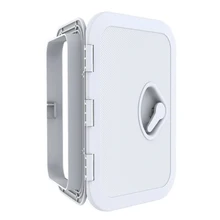 270x375 мм инспекционный люк Крышка пластина для яхты ABS квадратная лодка палуба Портативный Анти ультрафиолетовый одной ручкой морской доступ прочный