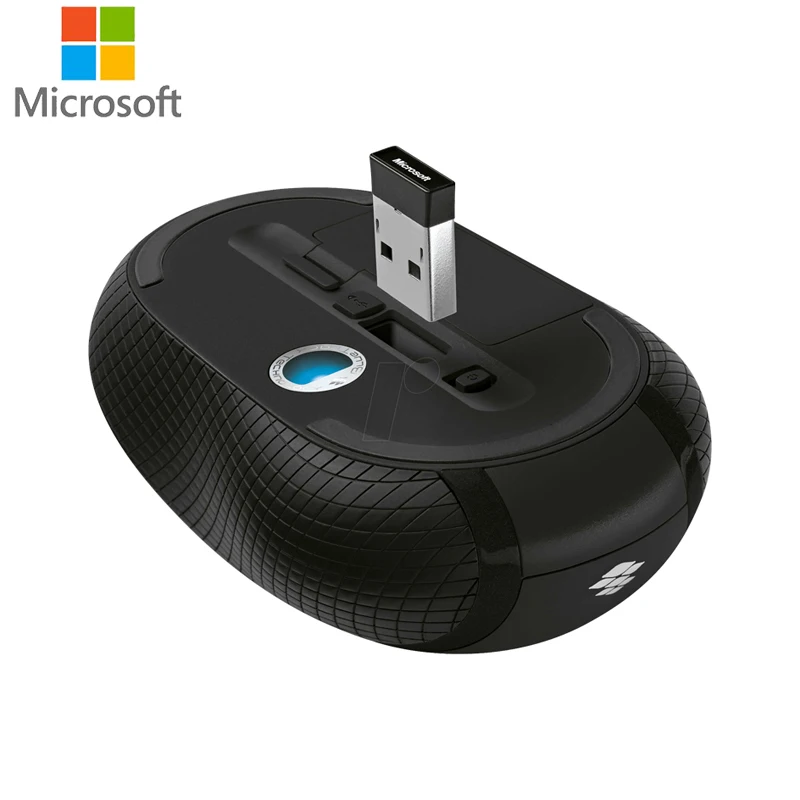 Microsoft 4000 Беспроводная Bluetooth 4,0 мышь портативная 2,4 ГГц 1000 dpi технология Blueshin настольная мышь USB интерфейс Бесшумная мышь