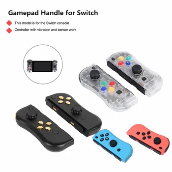 

2pcs Left Right Bluetooth Controller Gamepad Handle for Nintend Switch Console Extension Wired Bluetooth Gaming Joysticks