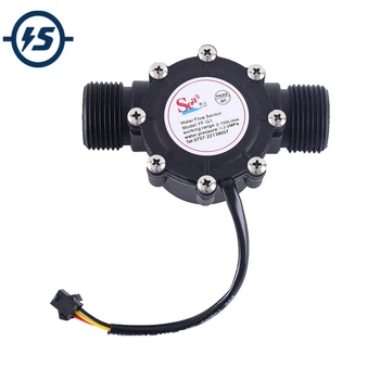 

G1 Water Flow Hall Sensor Switch Flowmeter Hall Sensor Counter 2MPa 100L/min YF-G1 DN25 DC 5V 24V 1inch