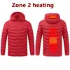 2 Areas Heated Red
