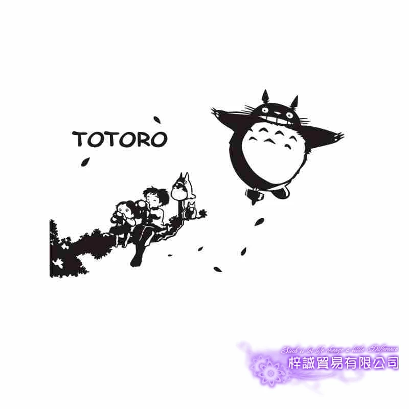 Pegatina Totoro Sticker Anime Cartoon Car Decal Sticker Vinyl Wall Stickers Decor Home Decoration