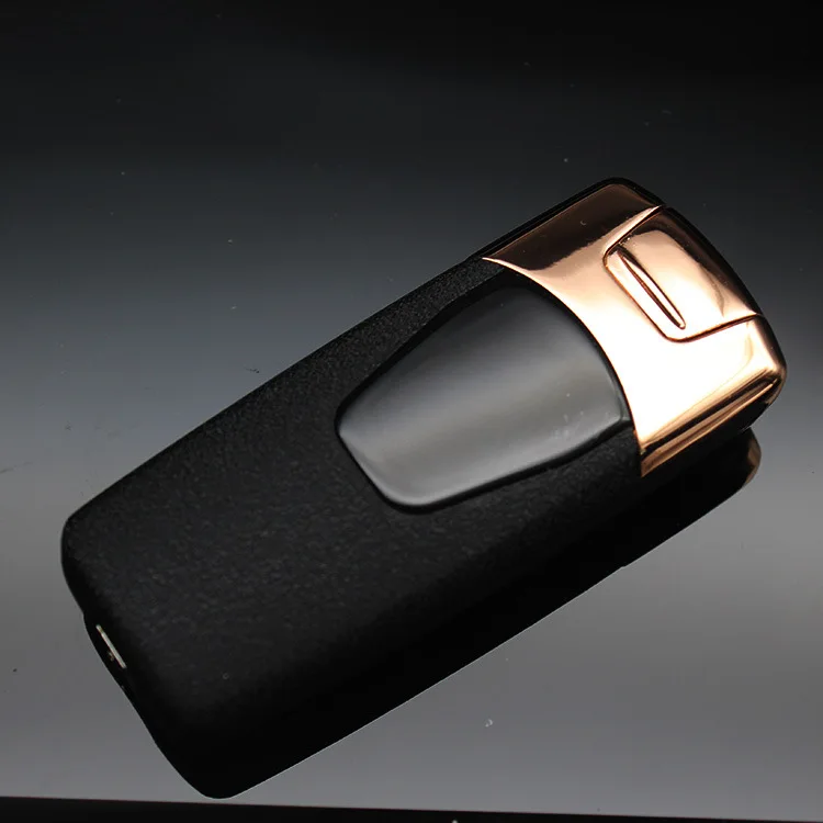 

Metal Windproof Electronic Lighters Charging Double Arc Usb Charging Electric Plasma Pulse for Smke Pipe Cigarette Cigar