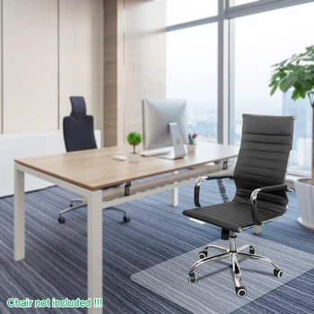 

Rectangular Floor Protection PVC Carpet Floor Mat Office Chair Mat Nail Studded PVC Mat 90x120x0.2cm SKU24469155