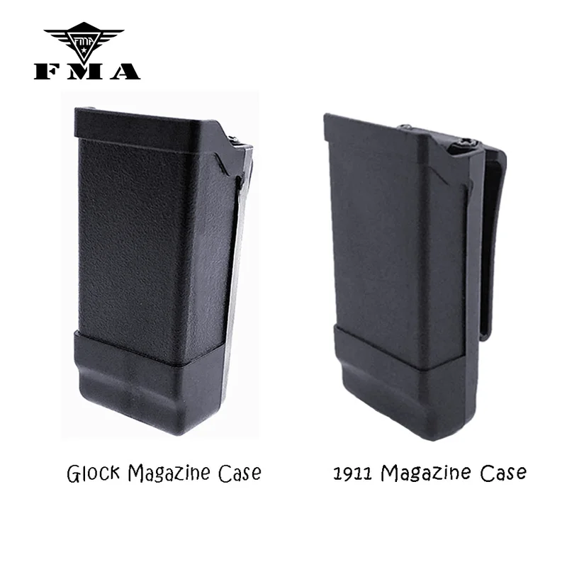 FMA CQC Тактический одинарный пистолет подсумок зажим для 9 мм до 45 калибра GLOCK M9 P226 HK
