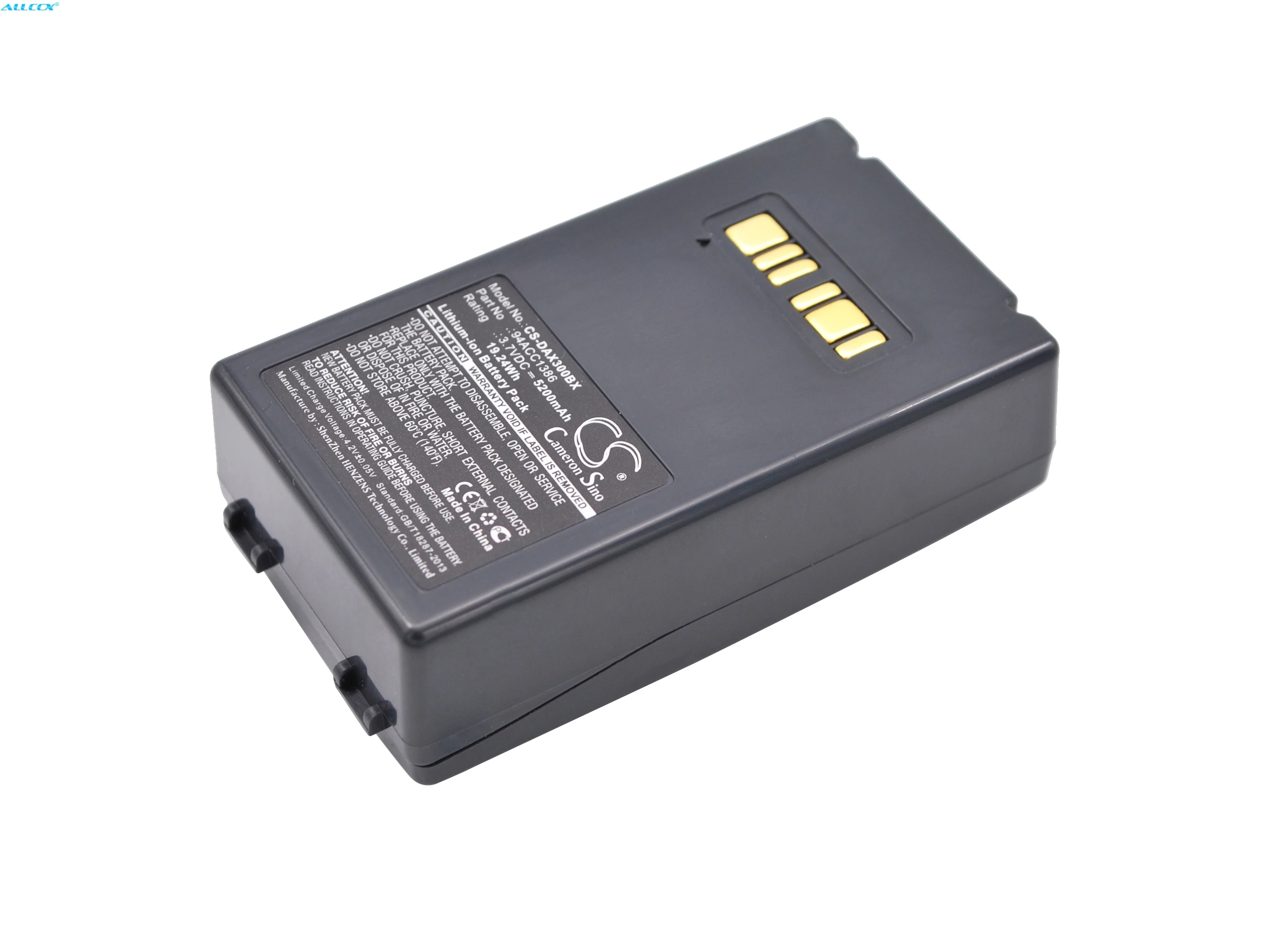 Аккумулятор Cameron Sino 5200mAh 94ACC1386, BT-10, BT-26 для Datalogic Falcon X3