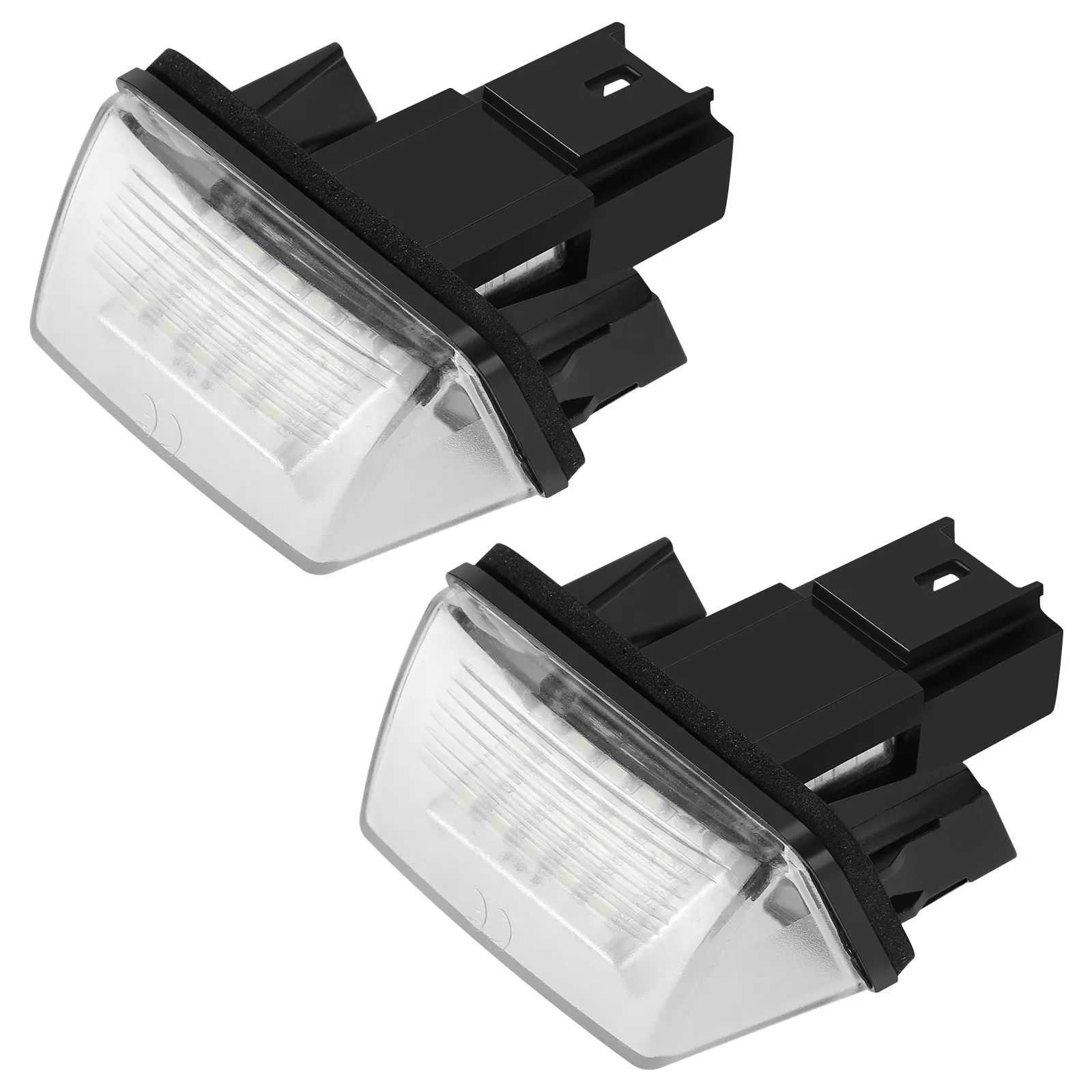2pc LED targa luce per Citroen C3 C4 C5 Berlingo Saxo Xsara Picasso per Peugeot 206 207 306 307 308 5008