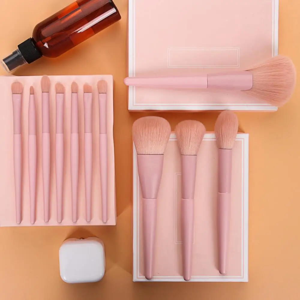 

Pro 11pcs Makeup Brushes Set Wooden Handle For Foundation Blush Contour Eyeshadow Eyebrow Eyeliner Kabuki Cosmetic Brush Tools