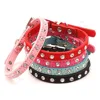 Precio Especial Collar de gatito con diamantes de imitación para gatos, accesorios para Collar de gatito, productos de liberación rápida para perros pequeños, accesorios para cachorros GR6Je9YqN5k
