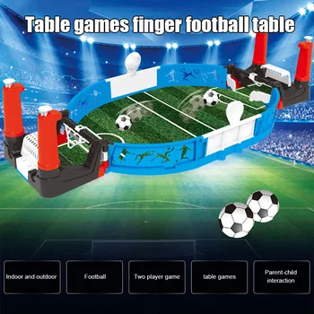

New Mini Tabletop Soccer Game Desktop Mini Football Tabletop Arcade Game Fun Kids Adults Table Soccer New QP2