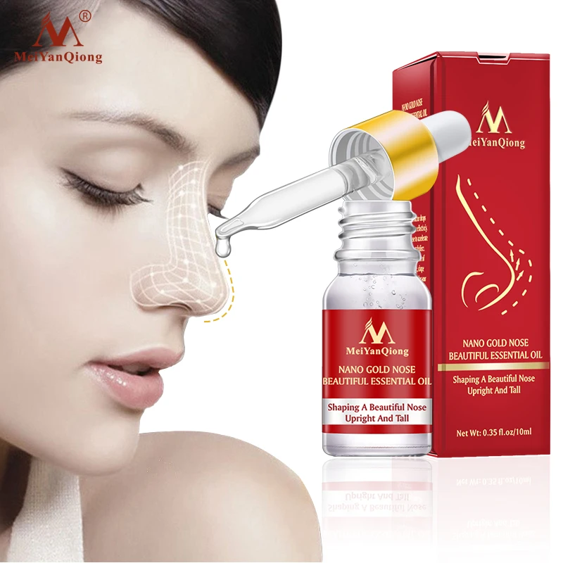 MeiYanQiong Nano Gold Nose красивое эфирное масло формирует красивый нос вертикальный и