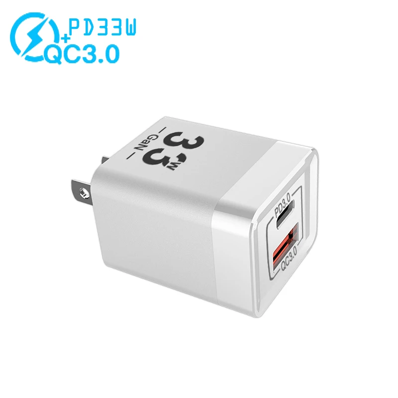 PD 33W USB Type C Charger Adapter Fast Phone Charge For iPhone13 12 11 Pro Max X Xs Xr 7 iPad For Huawei Xiaomi LG Samsung 5v 3a usb c