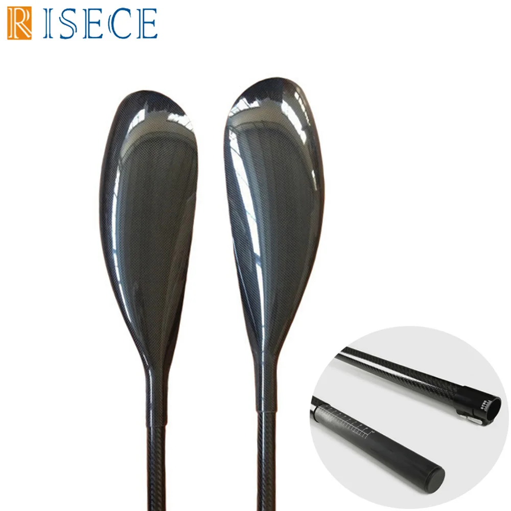 

Top quality 3k 100% full carbon fiber wing blade kayak paddle