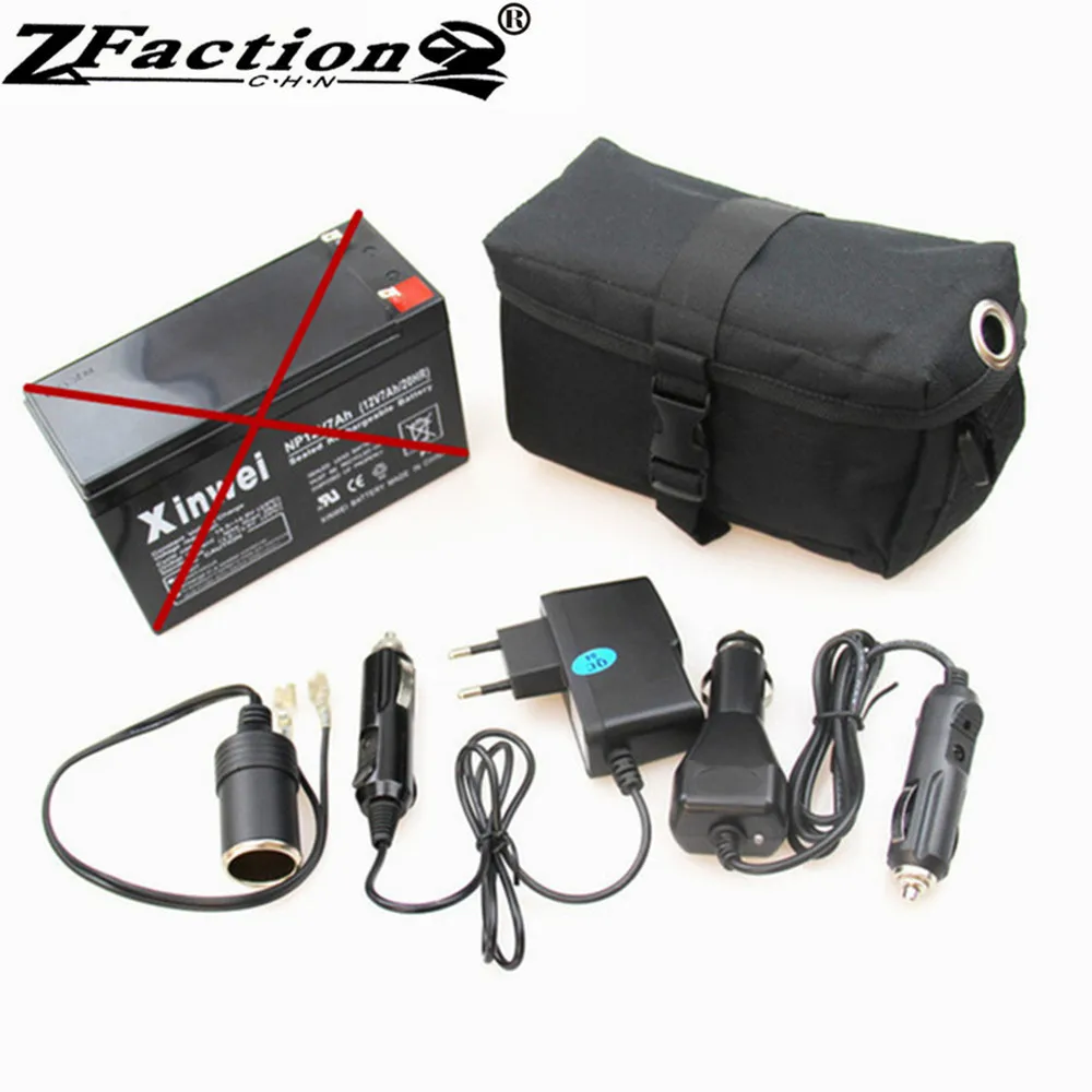 Мощный 12V 35 W/55 W/75 W HID портативный фонарь охотничий поисковый прожектор 175 мм 3500/4500 лм походный фонарь для кемпинга