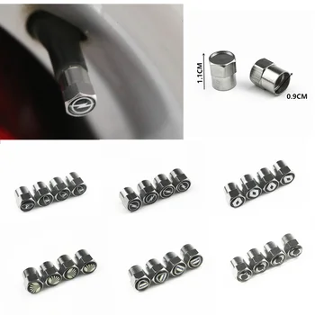 

200PCS New Metal Wheel Tire Valve Caps For FORD Focus fiat Abarth Renault golf Nissan Daewoo Toyota car accessories Motorcycle
