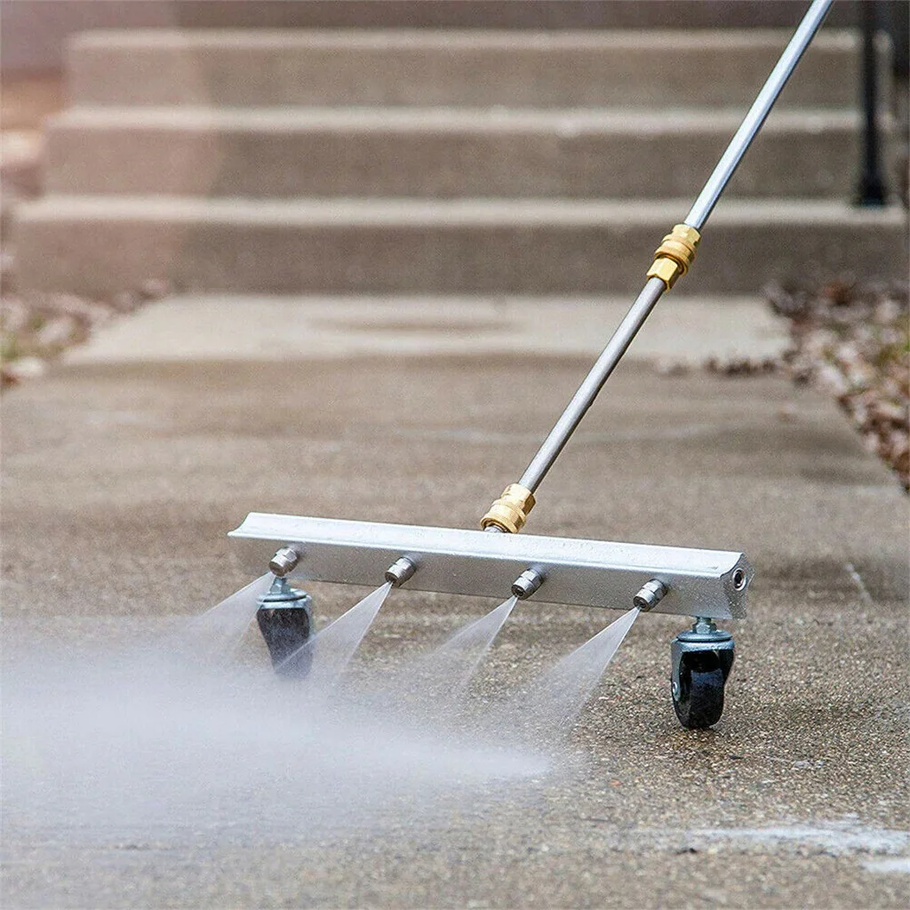 

High Quality Pressure Washer Undercarriage Cleaner Under Car Wash 1/4 Fast Connection New