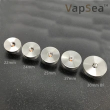 22/24/25/27/30 мм нержавеющая сталь 510 Thead теплоотвод BF Pin дно подачи адаптер для испарителя электронной сигареты