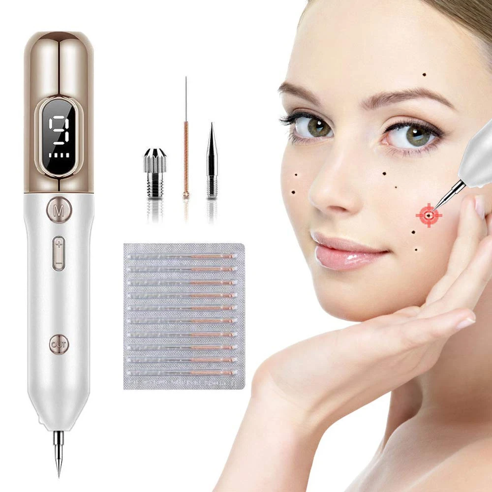 Electric Laser Plasma Mini Freckle Pen Mole Birthmark Wart Tattoo Age