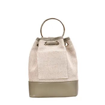 

OCARDIAN Women Backpack Drawstring Female Fashion Straw Bag Beach INS Popular Lady Weave Back Pack Bag Travel Mochila feminina