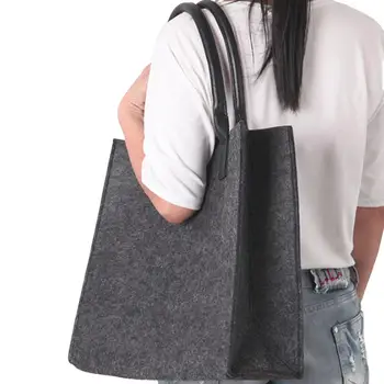 

New Felt Shopping Bag - Storage Bag - Environment - Friendly Bag #CO