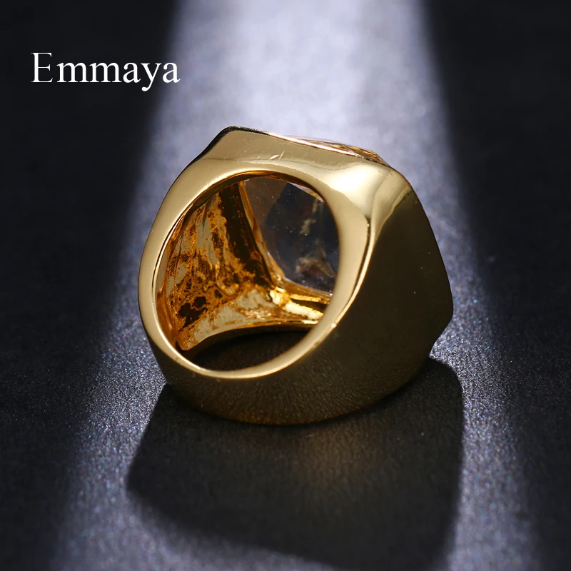 Emmaya для женщин и женщин, Лидер продаж, классическое элегантное кольцо квадратной формы, мульти-выбор в свадебной вечеринке, модный тренд