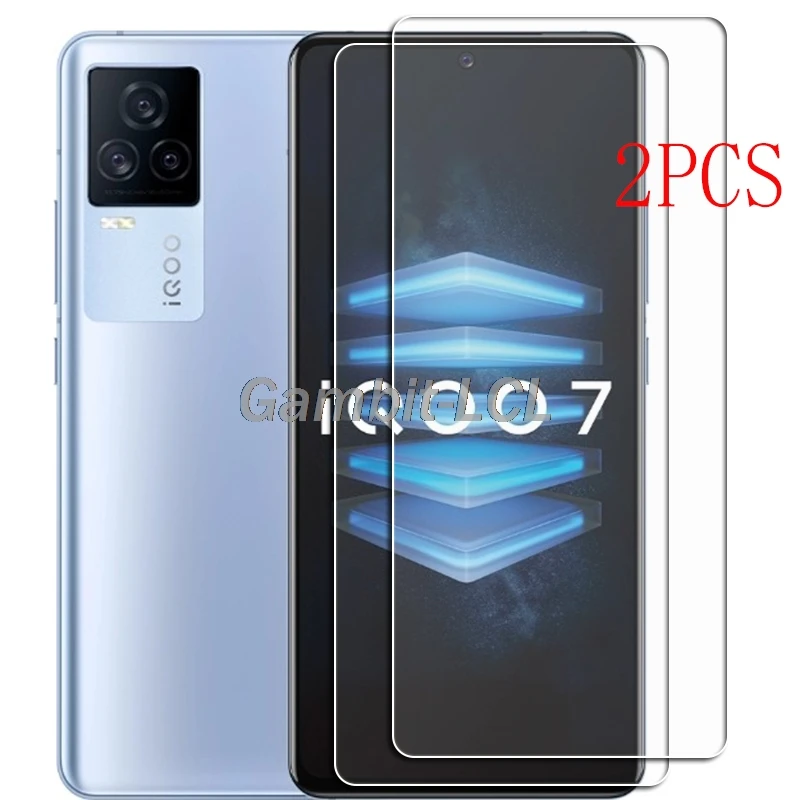 

For Vivo iQOO 7 Tempered Glass Protective ON iQOO7 V2049A 6.62INCH Screen Protector Phone Cover Film