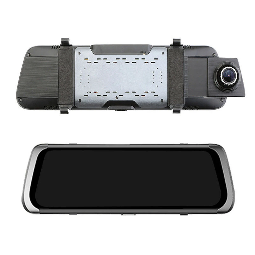 10 двойной объектив Full HD 1080P Dash Cam Автомобильный видеорегистратор зеркало заднего вида резервная камера
