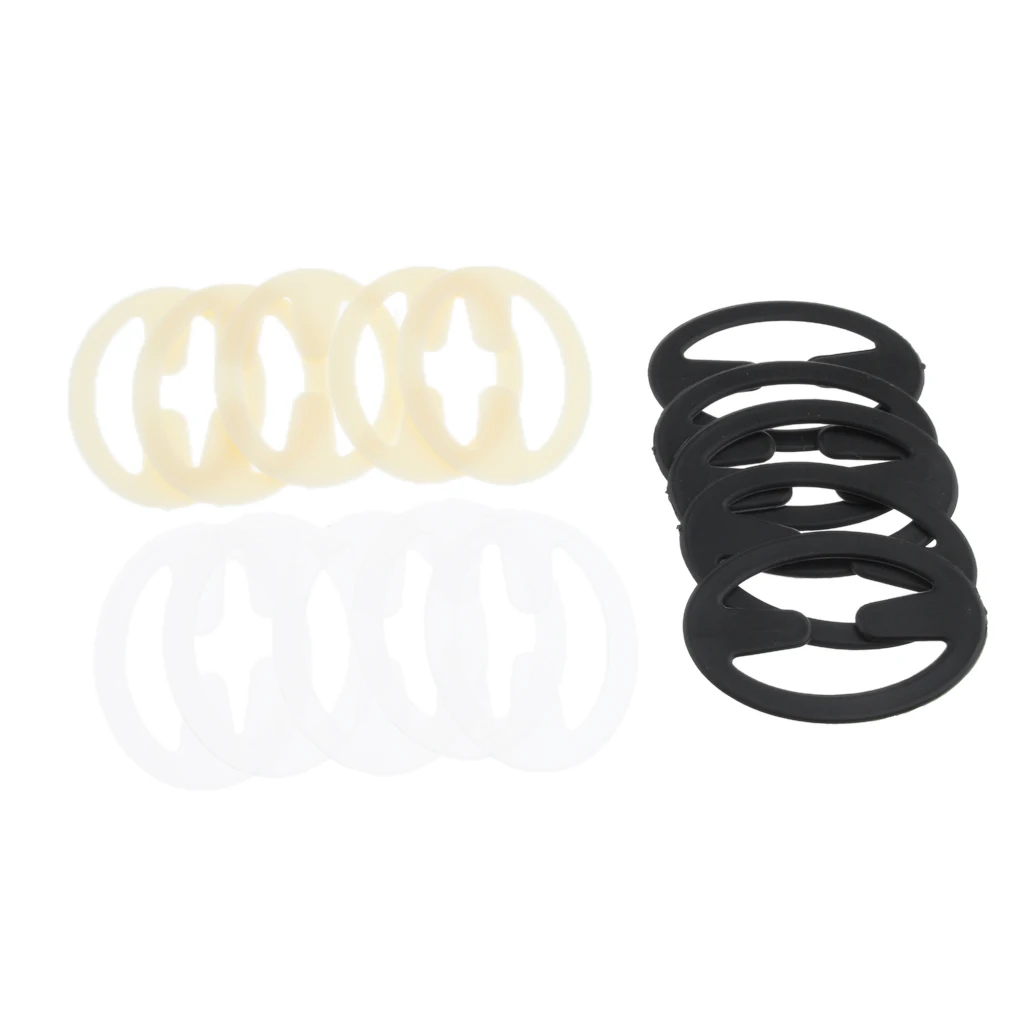 15pcs 3 Color Racer Back Bra Clips Cleavage Enhancer Buckle Bra Strap Holder