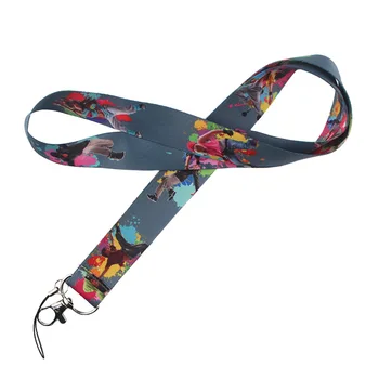 

20pcs/lot Mobile Phone Key Strap Hip Hop Lanyard ID Card Badge Hangrope Rope Sheng Halter Neckstrap AT1120