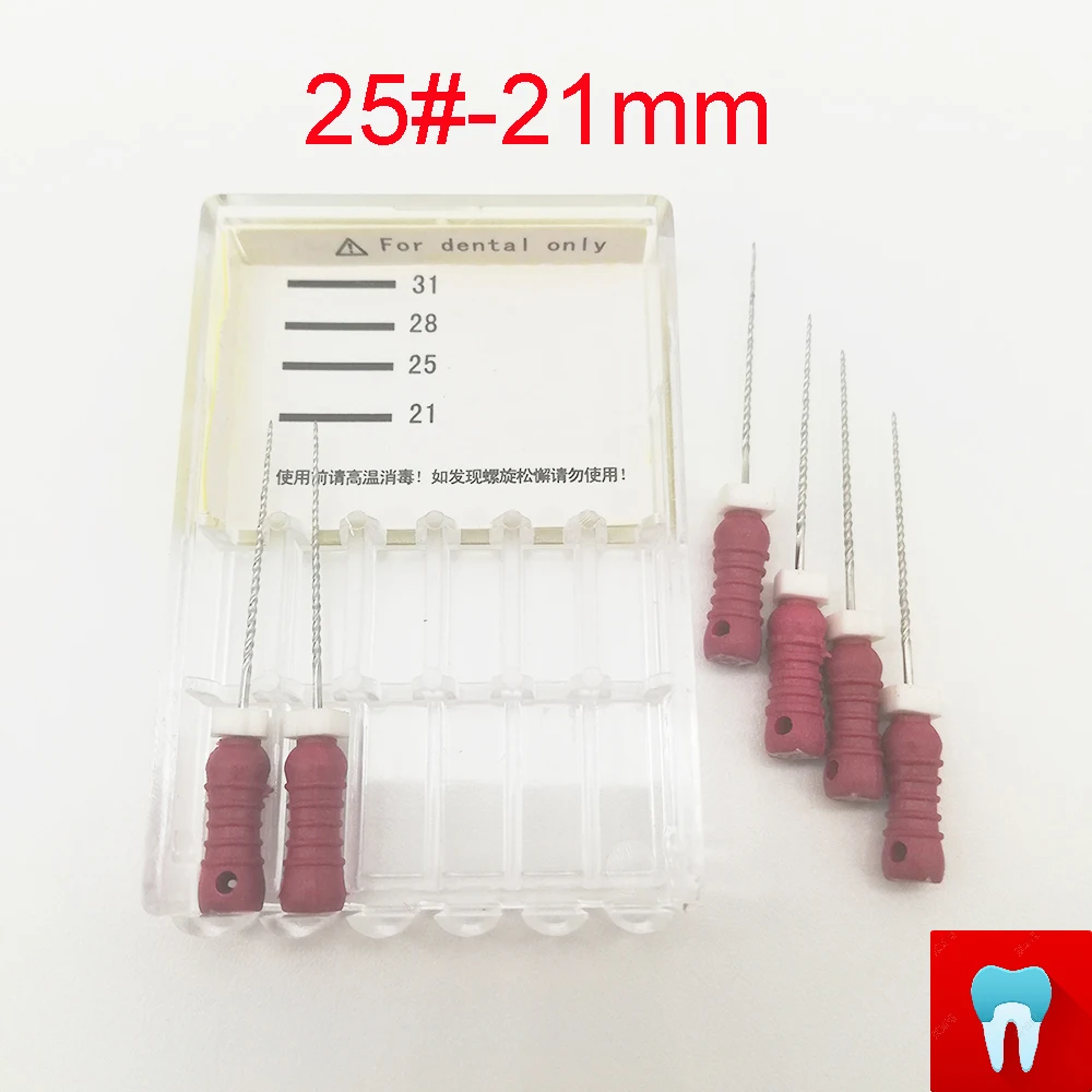 48 шт.#8-#40 21 мм стоматологические K файлы корневой канал стоматология Эндодонтические Инструменты Стоматологические материалы ручной работы из нержавеющей стали K Файлы