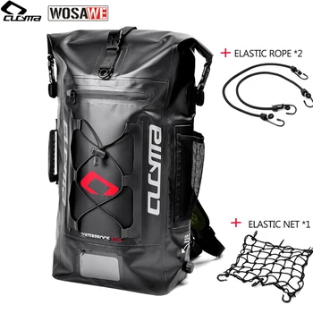 

CUCYMA 32L PVC 100% Waterproof Motorcycle Bag Motorbike Helmet Bag motocross Racing Backpack Travel Luggage Moto Tank Bag