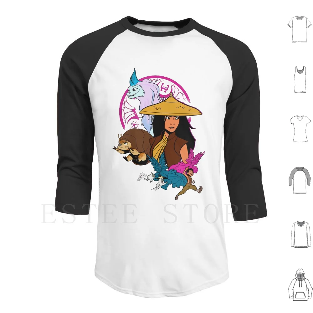 Raya E L'Ultimo Drago Felpe Con Cappuccio Manica Lunga L'Ultimo Drago Raya Dragon Raya E L'Ultimo Rimorchio Drago Raya E