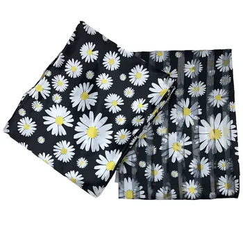 

Hot sale Ghana Style satin silk fabric with organza ribbon 2020 Latest style wax design (3pcs for DHL)