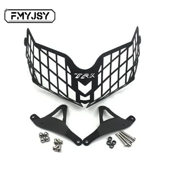 

For Benelli TRK502 TRK 502X Motorcycle Headlight Protector Cover Grill Guard Headlight Protection Black Motorcycle Parts 1set