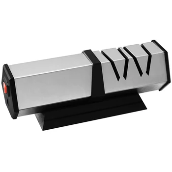 

LUDA Electric Knife Sharpener Professional Kitchen Knife Sharpening Tool Automatic Fast Sharpener Home Fixed Angle Sharpener Eu