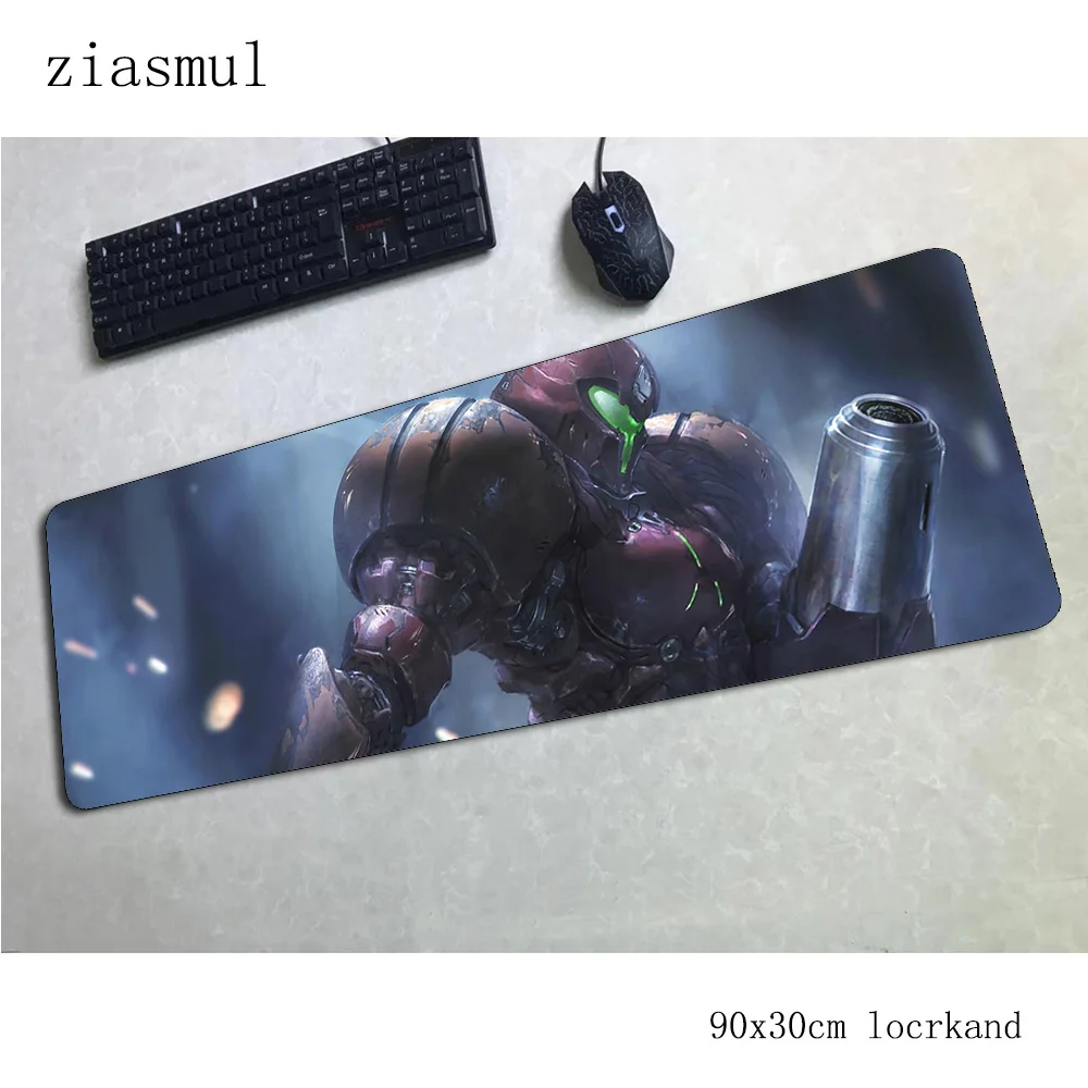 Metroid pad mouse 90x30 см компьютерный коврик для мыши красочные padmouse большой xl Коврик Для Мыши Эргономичный гаджет офисные настольные коврики