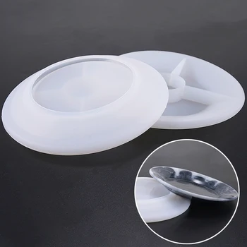

Round Dish-shaped Resin Mold Round Silicone Plate Container DIY Epoxy Resin Decoration Convenience Flexibility Tear Resistance