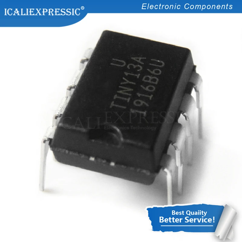 5PCS ATTINY13A-PU DIP-8 ATTINY13 ATTINY13-PU DIP8 ATTINY13A 13A-PU ATTINY13V-10PU | Электронные компоненты и