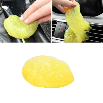 

6pcs Car Interior Air Outlet Cleaning Dust Remover Jelly Keyboard Cleaner Gel Cyber Super Clean Glue Microfiber Mud Gel Products