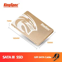 KingSpec SSD HDD 2,5 SATAIII SSD 120 ГБ SATA III 240 ГБ SSD 1 ТБ SSD 7 мм Внутренний твердотельный накопитель для настольных ПК